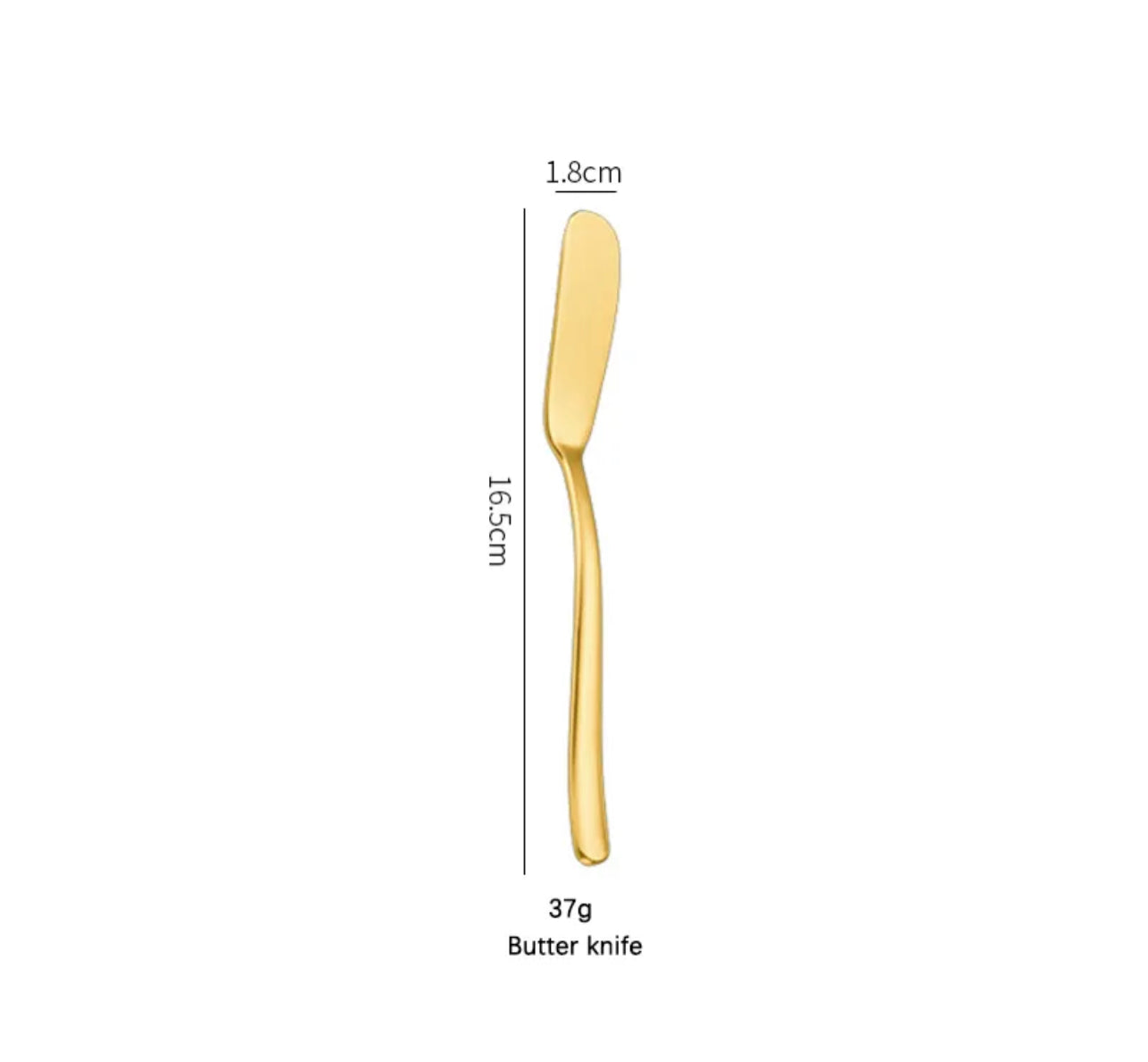 Jam Butter Knife & Cheese Spreader - Large - Stainless Steel - Image 2