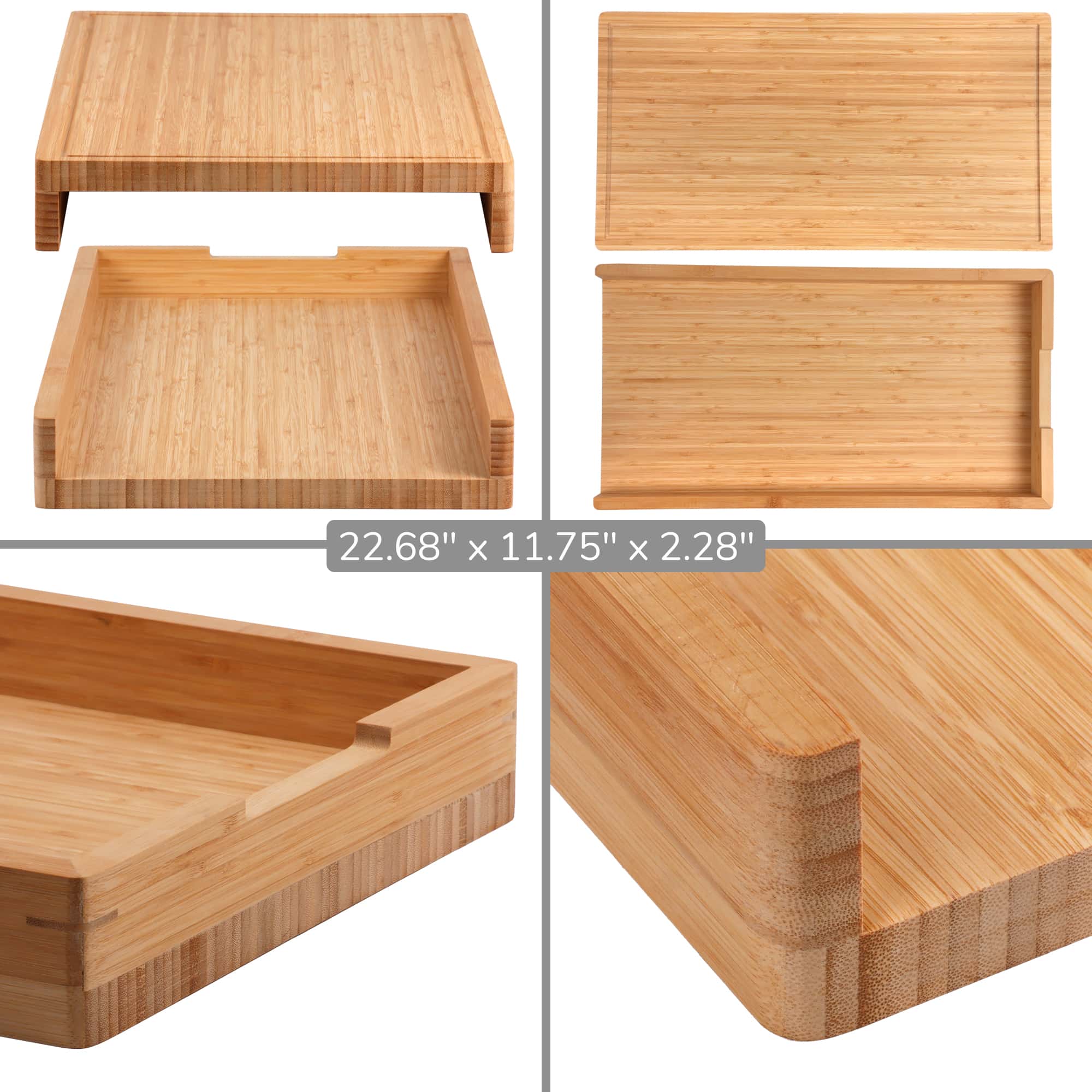 Stove Top Cover Range Burner Covers Bamboo Cutting Boards - Image 8