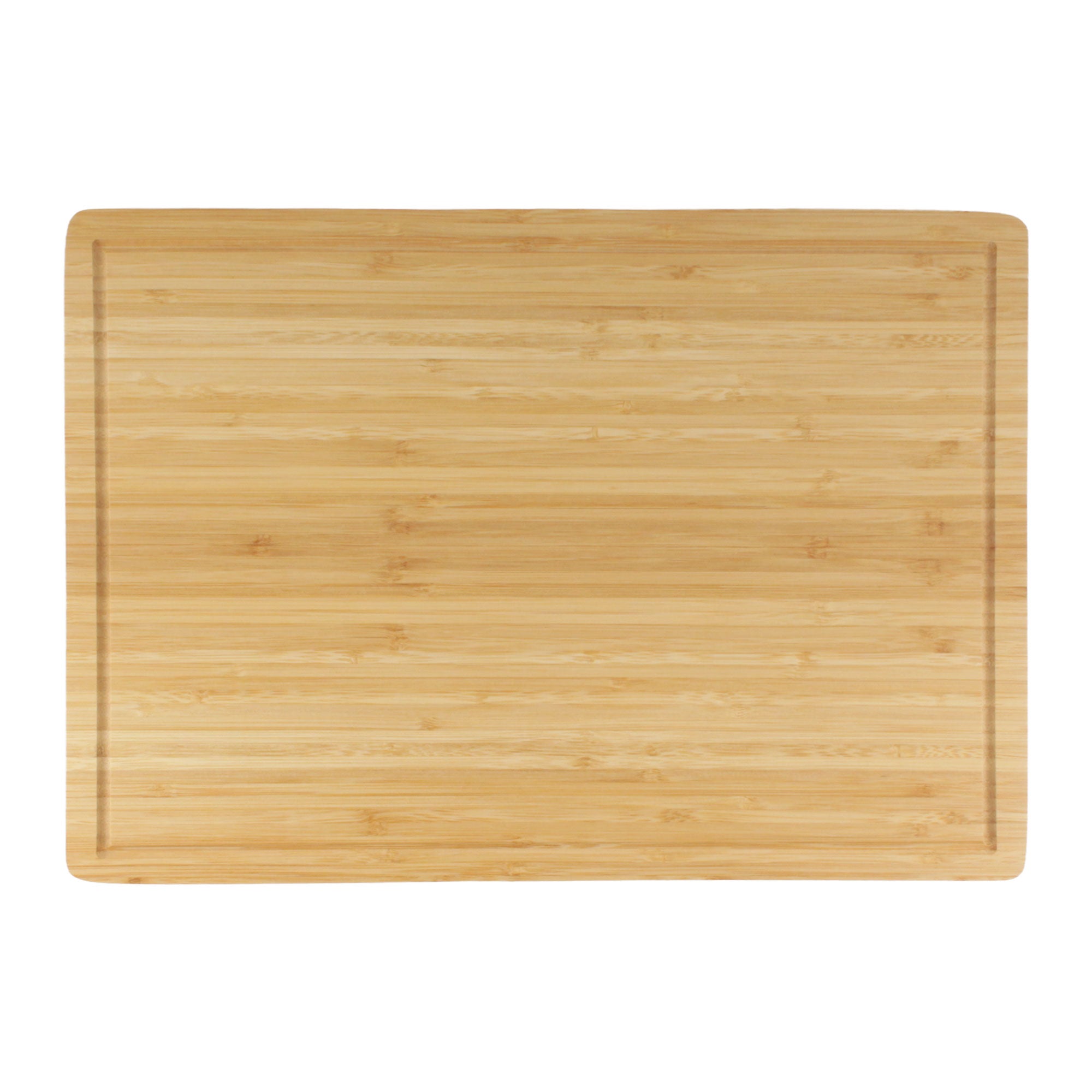 Bamboo Grooved Cutting 16.85" x 11.75" x 0.5"/0.6"