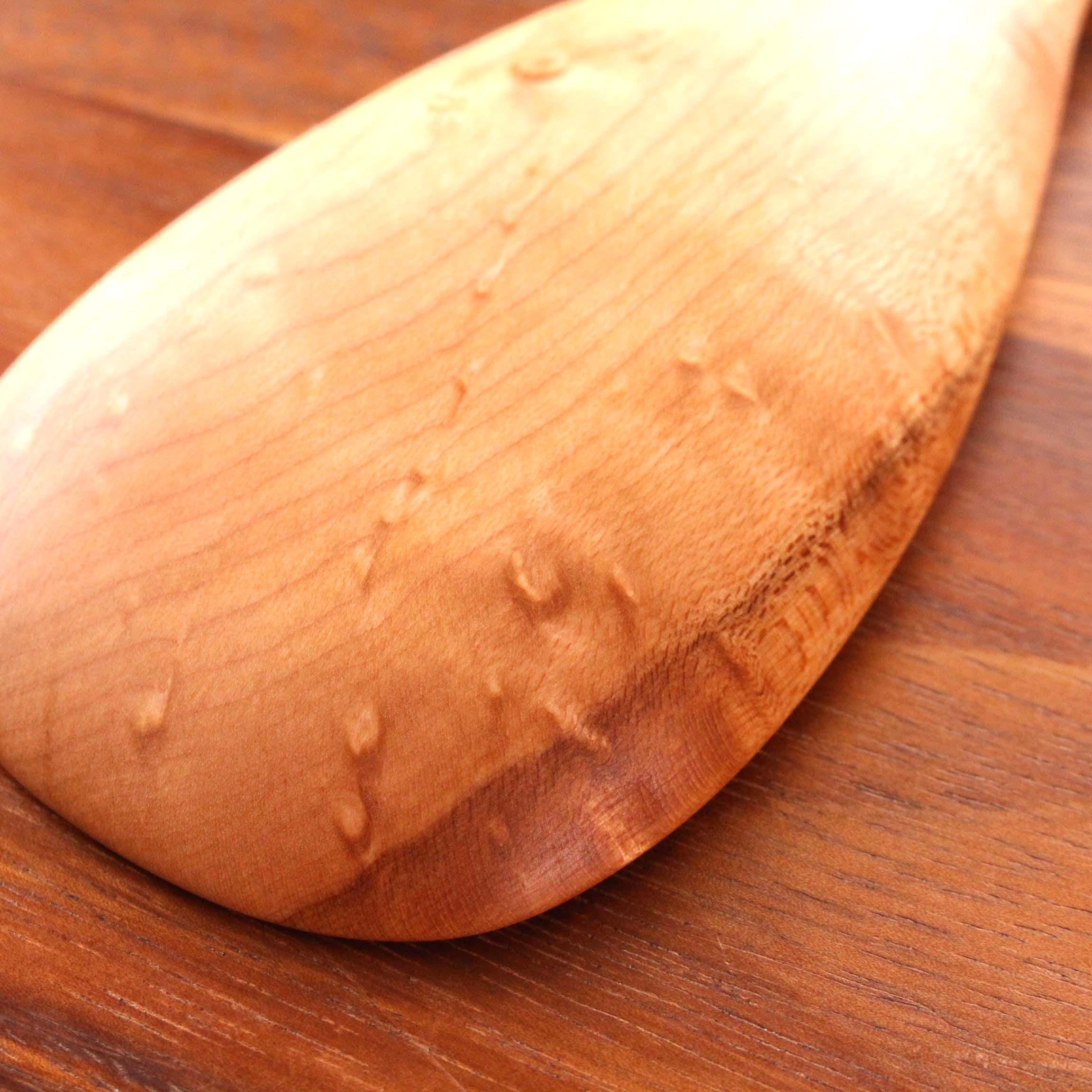 14 and 12 inch handmade wooden treenware spoon for all kinds of jobs in the kitchen - Image 7